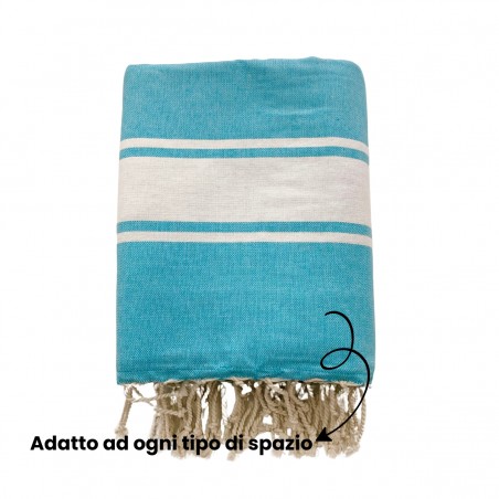 Telo mare Cavalieri Terry Turchese