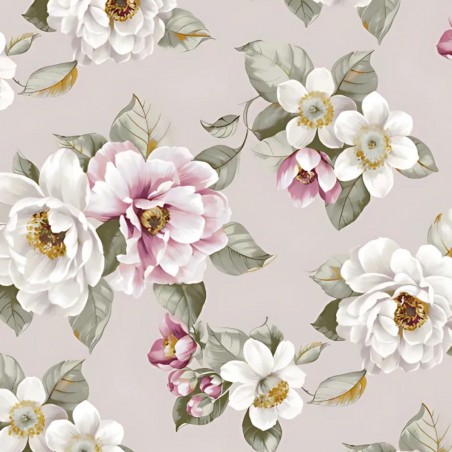 Completo lenzuola matrimoniale Egiziano Bloom grey