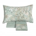Completo lenzuola matrimoniale Fazzini Oriental Dream surf