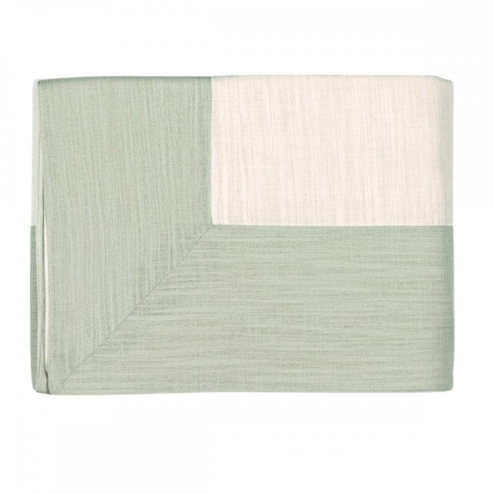 Tovaglia cm 145x220 Fazzini Cornici avorio + travertino