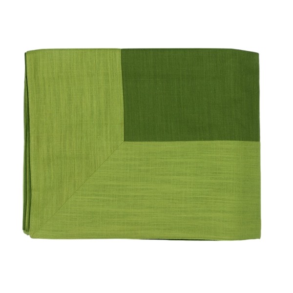 Tovaglia cm 180x180 Fazzini Cornici cactus + verde