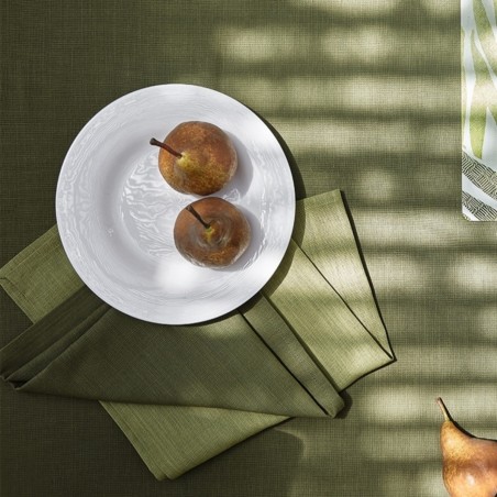 Tovaglia cm 180x180 Fazzini Cornici cactus + verde