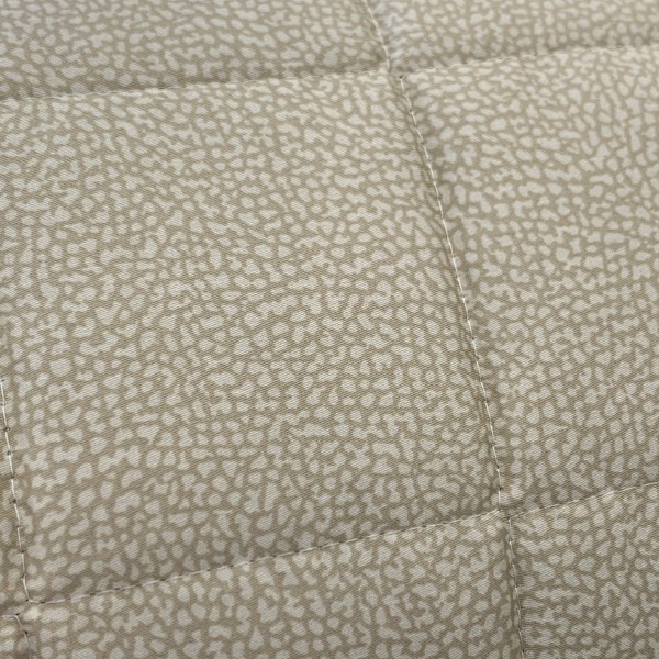 Trapuntino letto matrimoniale in raso Borbonese Minimal colore Corda