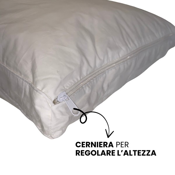 Cuscino in cotone dentro e fuori