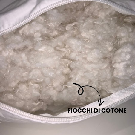 Cuscino in cotone dentro e fuori