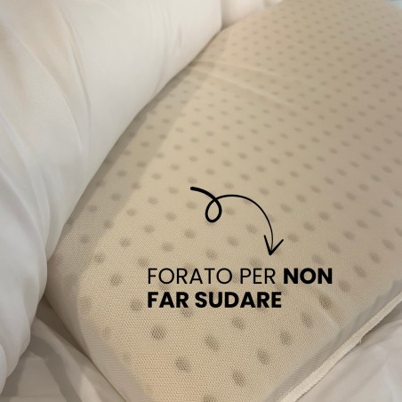 Cuscino in cotone con viscoelastico