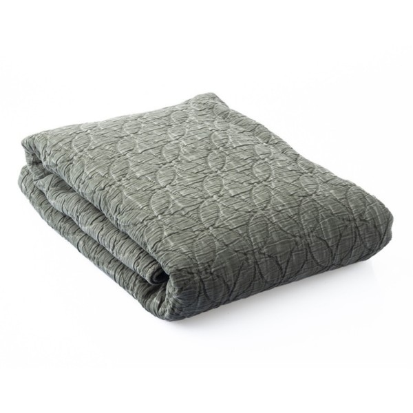 Copriletto 180x260 Uno Beira Green