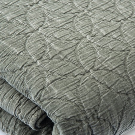 Copriletto 180x260 Uno Beira Green