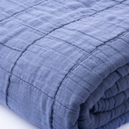 Copriletto 260x260 Uno Azzorre Blue