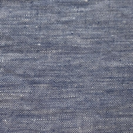 Completo lenzuola matrimoniale in lino Uno Jenny Chambray