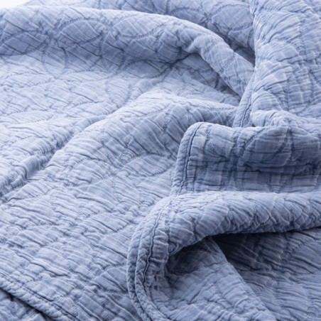 Copriletto 260x260 Uno Beira Blue
