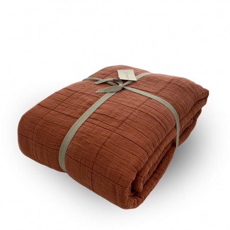 Copriletto 180x260 Uno Azzorre Rust
