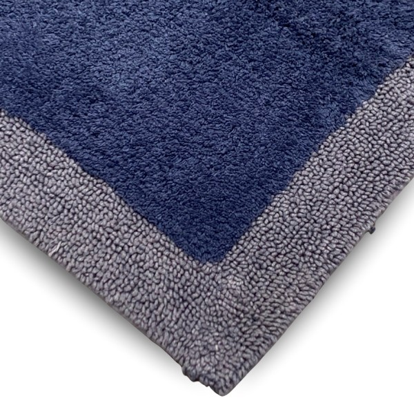 Tappeto bagno Cavalieri Shade 50x80 cm colore Denim - Blu