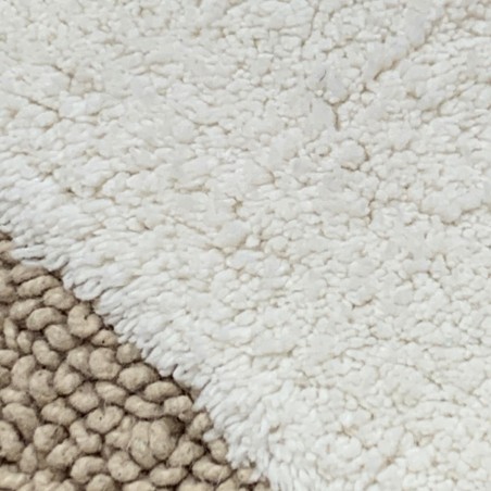 Tappeto bagno Cavalieri Shade 70x130 cm colore Avorio - Beige
