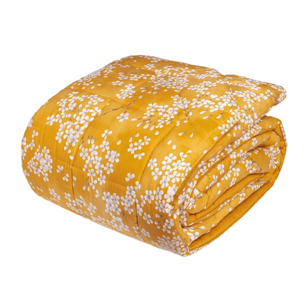 Trapunta matrimoniale Fazzini Kimono zucca