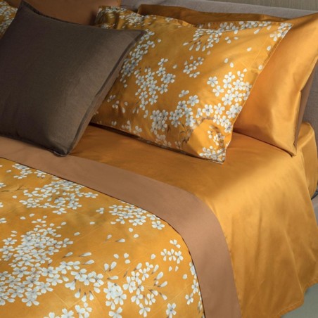 Trapunta matrimoniale Fazzini Kimono zucca
