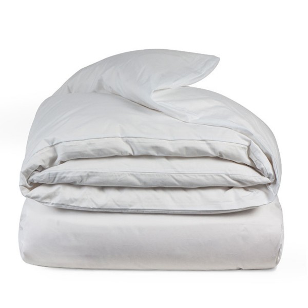 Sacco copripiumino letto singolo Cavalieri Lara bianco/bianco