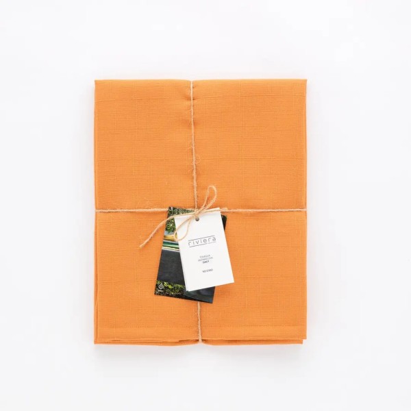 Tovaglia 150x150 anti macchia Carillo Daily Carota