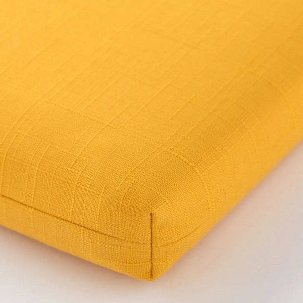 Cuscino da sedia 40x40 anti macchia Carillo Daily Ocra