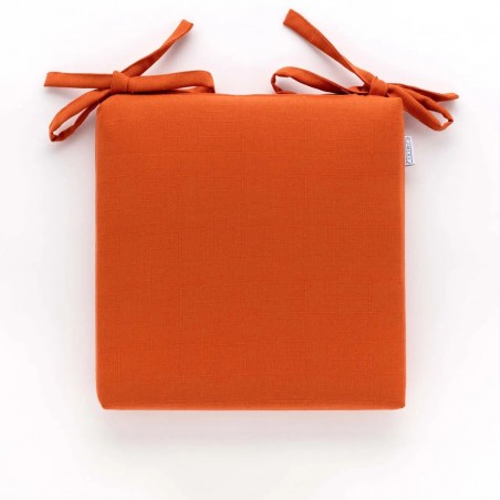 Cuscino da sedia 40x40 anti macchia Carillo Daily Ruggine