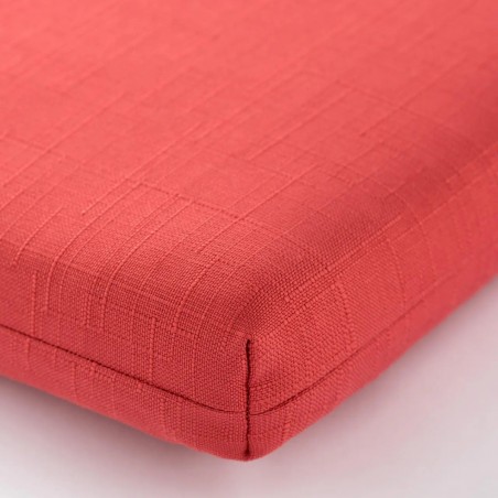 Cuscino da sedia 40x40 anti macchia Carillo Daily Rosso