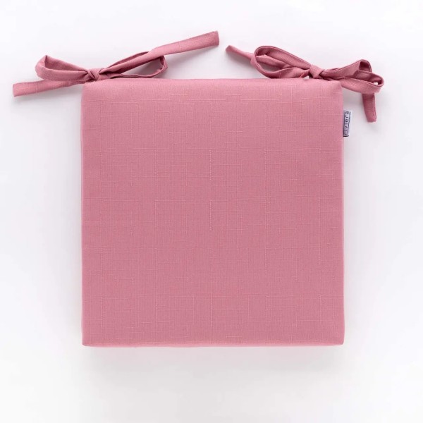 Cuscino da sedia 40x40 anti macchia Carillo Daily Malva