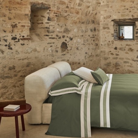 Completo lenzuola Matrimoniale Fazzini sentieri cactus-verde