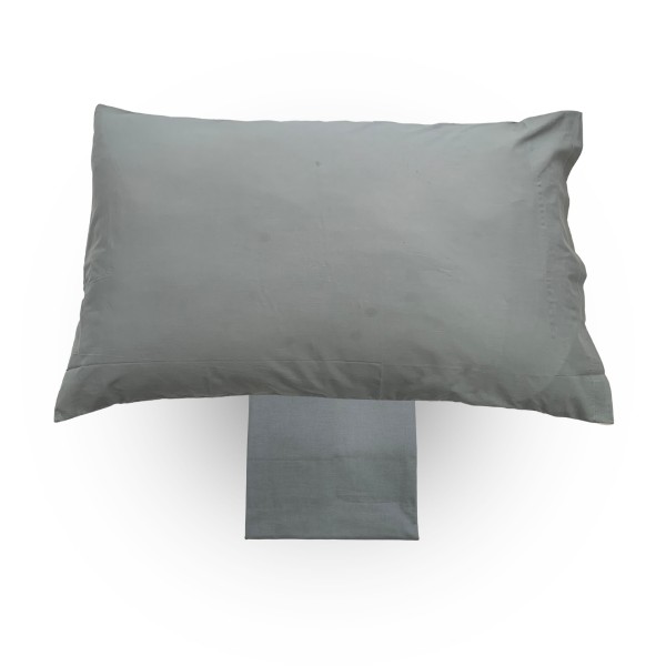 Completo lenzuola singolo Bicolor colore Grey