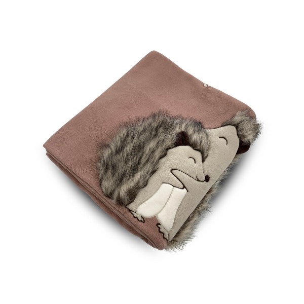Plaid cm 160x180 MaryPlaid magnolia misty rose