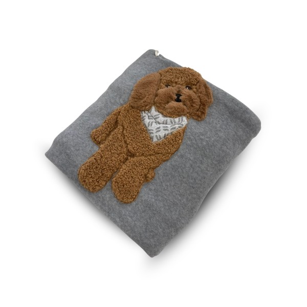 Plaid cm 160x180 MaryPlaid ciliegio grey