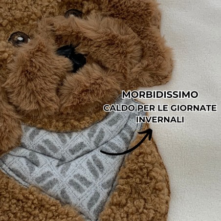 Plaid 160x180 MaryPlaid ciliegio colore milk