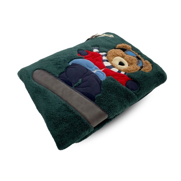 Plaid cm 150x180 MaryPlaid ciliegio dark green