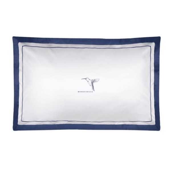 Coppia Federe Fazzini Jungle Whisper Colibri' Meraviglia Blu