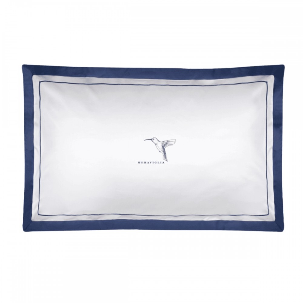 Coppia Federe Fazzini Jungle Whisper Colibri' Meraviglia Blu