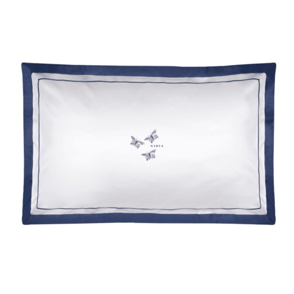 Coppia Federe Fazzini Jungle Whisper Farfalla Gioia Blu