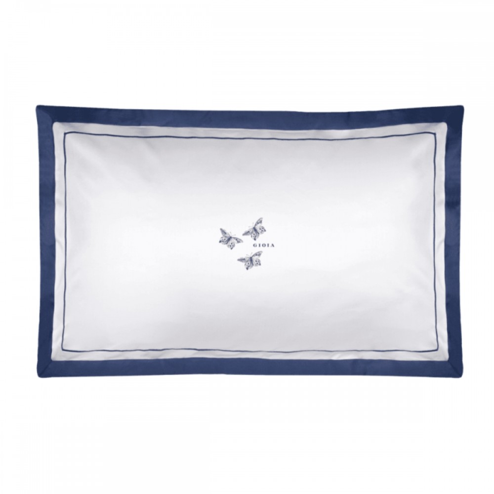 Coppia Federe Fazzini Jungle Whisper Farfalla Gioia Blu