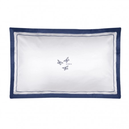 Coppia Federe Fazzini Jungle Whisper Farfalla Gioia Blu