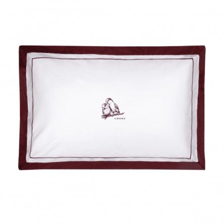 Coppia Federe Fazzini Jungle Inseparabili Amore Burgundy