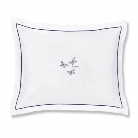 Cuscino Arredo Fazzini Jungle Whisper 40x30 Farfalla Gioia Blu