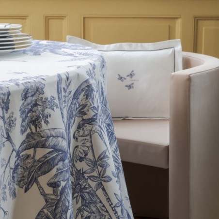 Cuscino Arredo cm 40x30 Fazzini Jungle Inseparabili Amore Blu