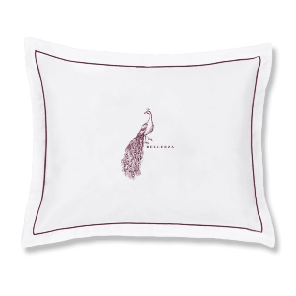 Cuscino Arredo cm 40x30 Fazzini Jungle Bellezza Burgundy
