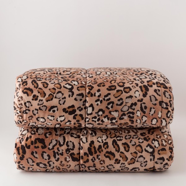 Trapunta matrimoniale Carillo Colin leopardata