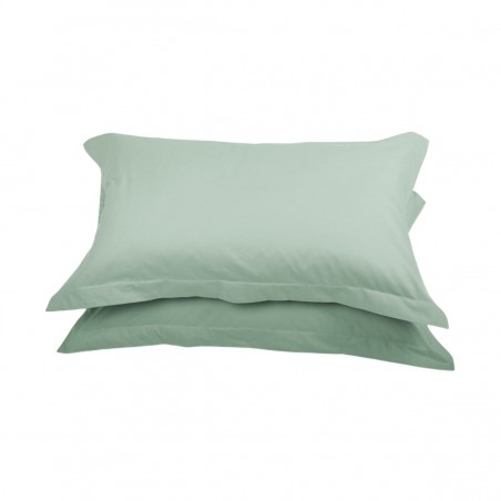 Coppia di federe Cavalieri Lara verde chiaro