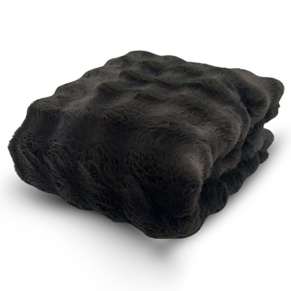 Plaid cm 145x180 Bubble colore antracite