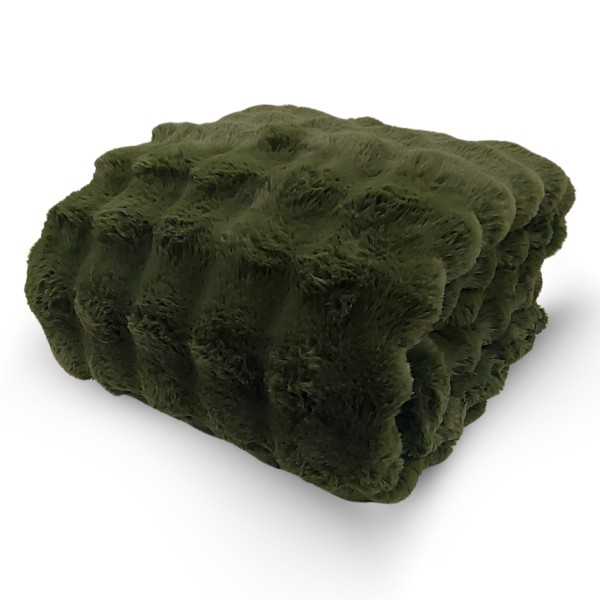 Plaid cm 145x180 Bubble colore verde