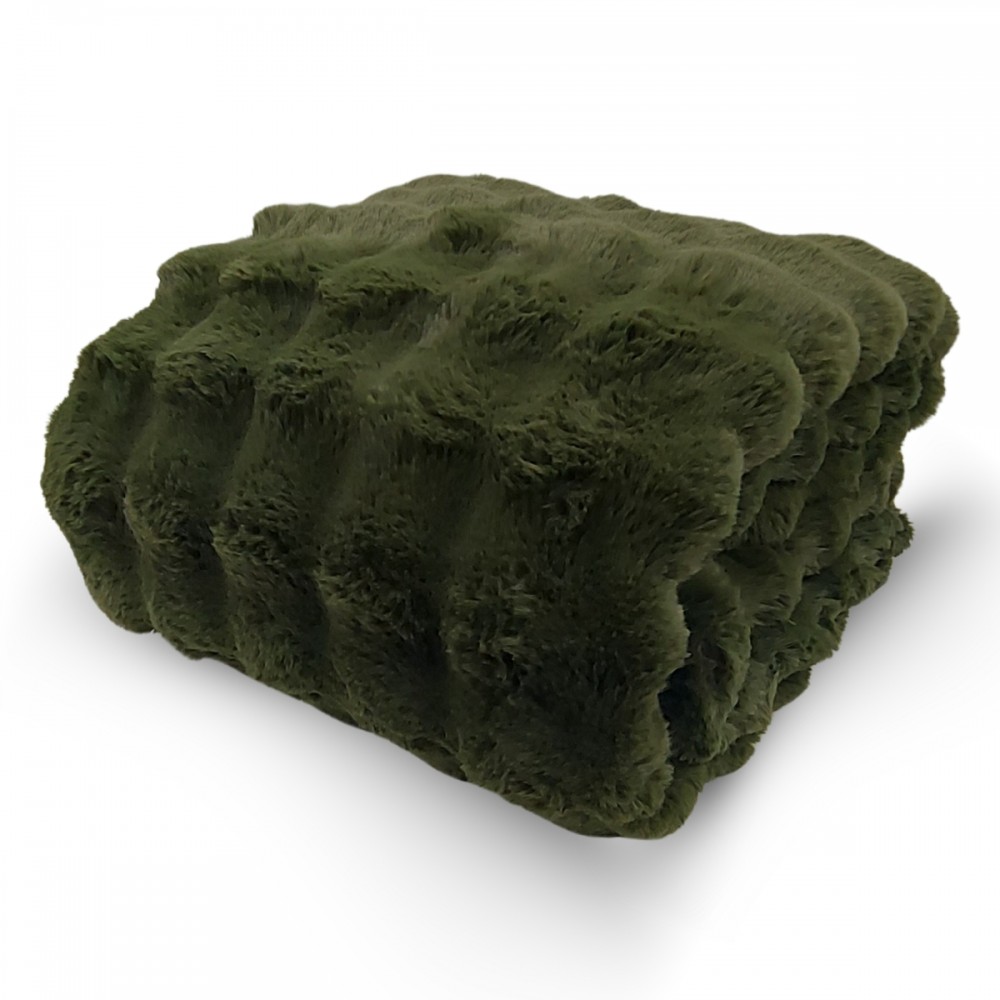 Plaid cm 145x180 Bubble colore verde Plaid cm 145x180 Bubble colore verde