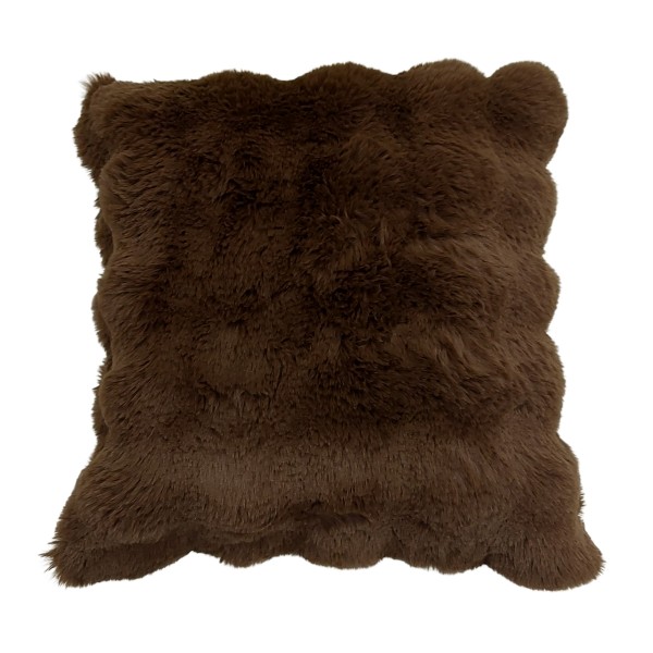 Cuscino arredo Bubble colore marrone