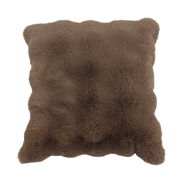 Cuscino arredo Bubble colore tortora