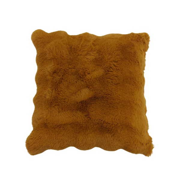 Cuscino arredo Bubble colore ocra