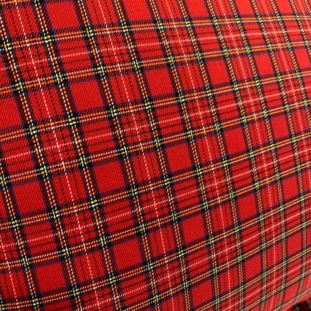 Cuscino tartan cm 60x60 burberry rosso